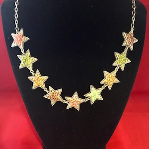 Rhinestones stars from Paris vintage Poggi