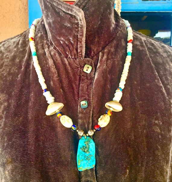 Seneca nation northeast USA.  Tribal Artisan neck… - image 2