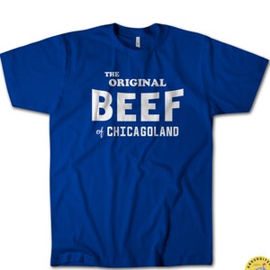 Original Beef of Chicagoland T-Shirt, FX TV Show Tee, Carmy, AKA the Bear, Ritchie & Sydney Sandwich Shop Tee. Yes Chef this Ships for Free!