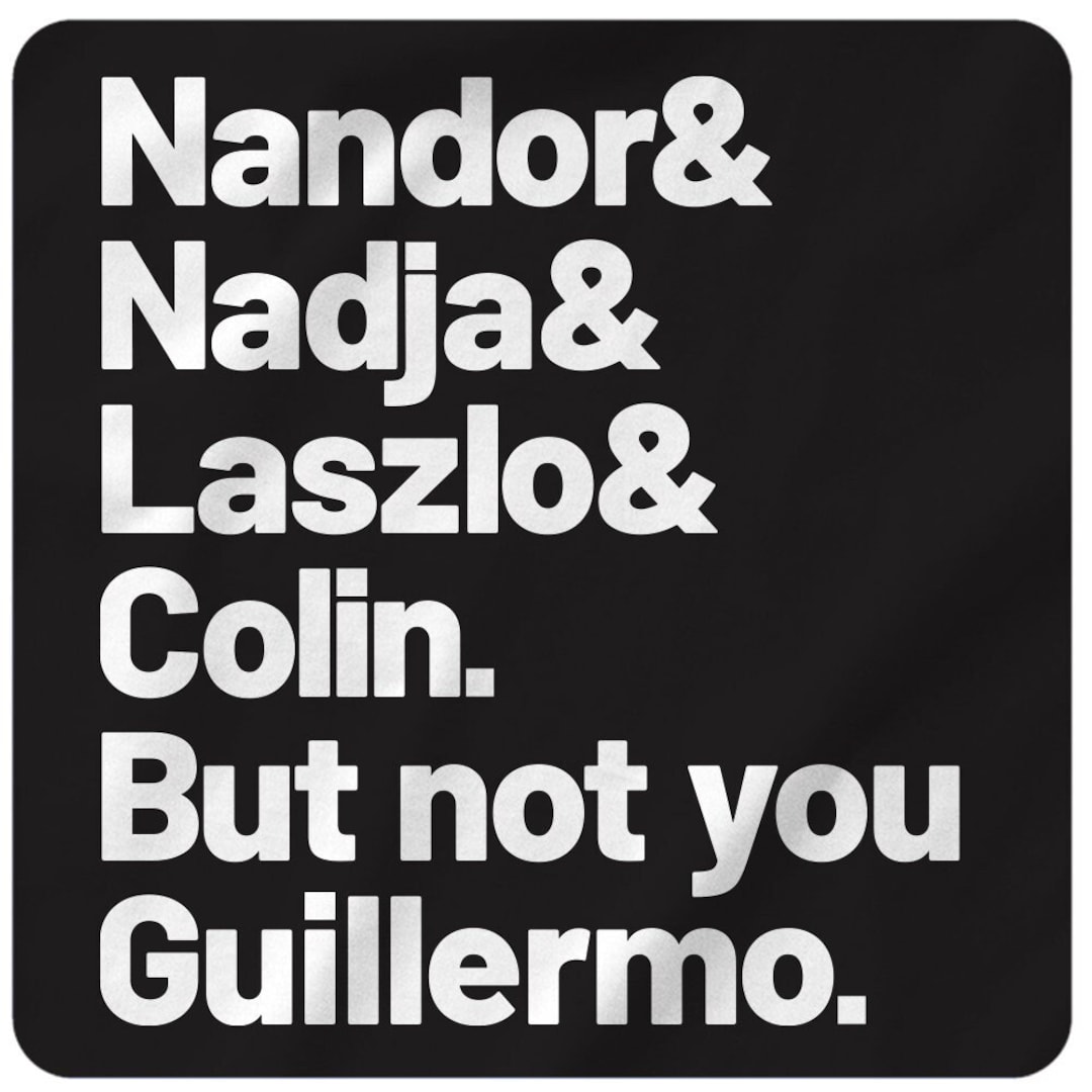What We Do in the Shadows Nadja & Laszlo T-shirt for Sale by