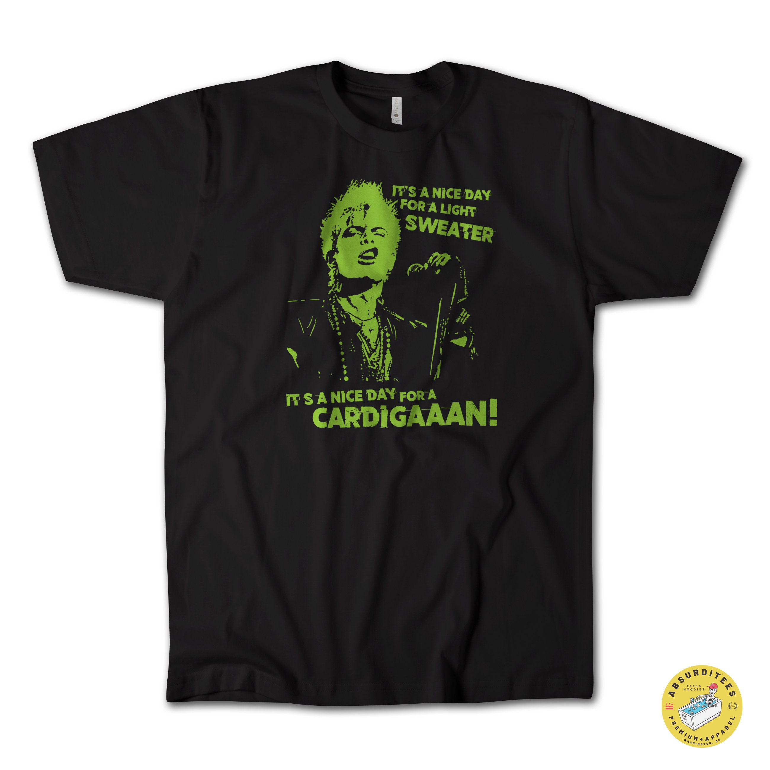 KUDOS　クードス　FIRST LIGHT SHIRT　1 Billy Idol Cardigan Parody T-shirt | 80s Pop Spoof Music Tee - Etsy