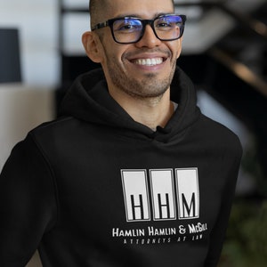 Hamlin Hamlin & McGill Hoodie | Jimmy McGill Nemesis | Better Call Saul - HMM Law Firm | Heavyweight Hoodie. Perfect Gift for &quot;Saul&quot; Fans