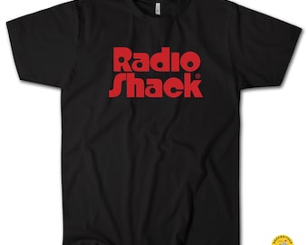 Radio Shack T-Shirt | Funny Retro Electronics Tee | Vintage 80s Tech Store Shirt