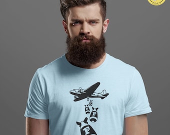 Droppin &#39;F Bombs T-Shirt, lustiges Pop-Kultur-Töpfchen-Mund-T-Shirt, Mega weiches Premium-Baumwoll-T-Shirt. Kostenloser Versand im Inland! Tolles Icebreaker T-Shirt!
