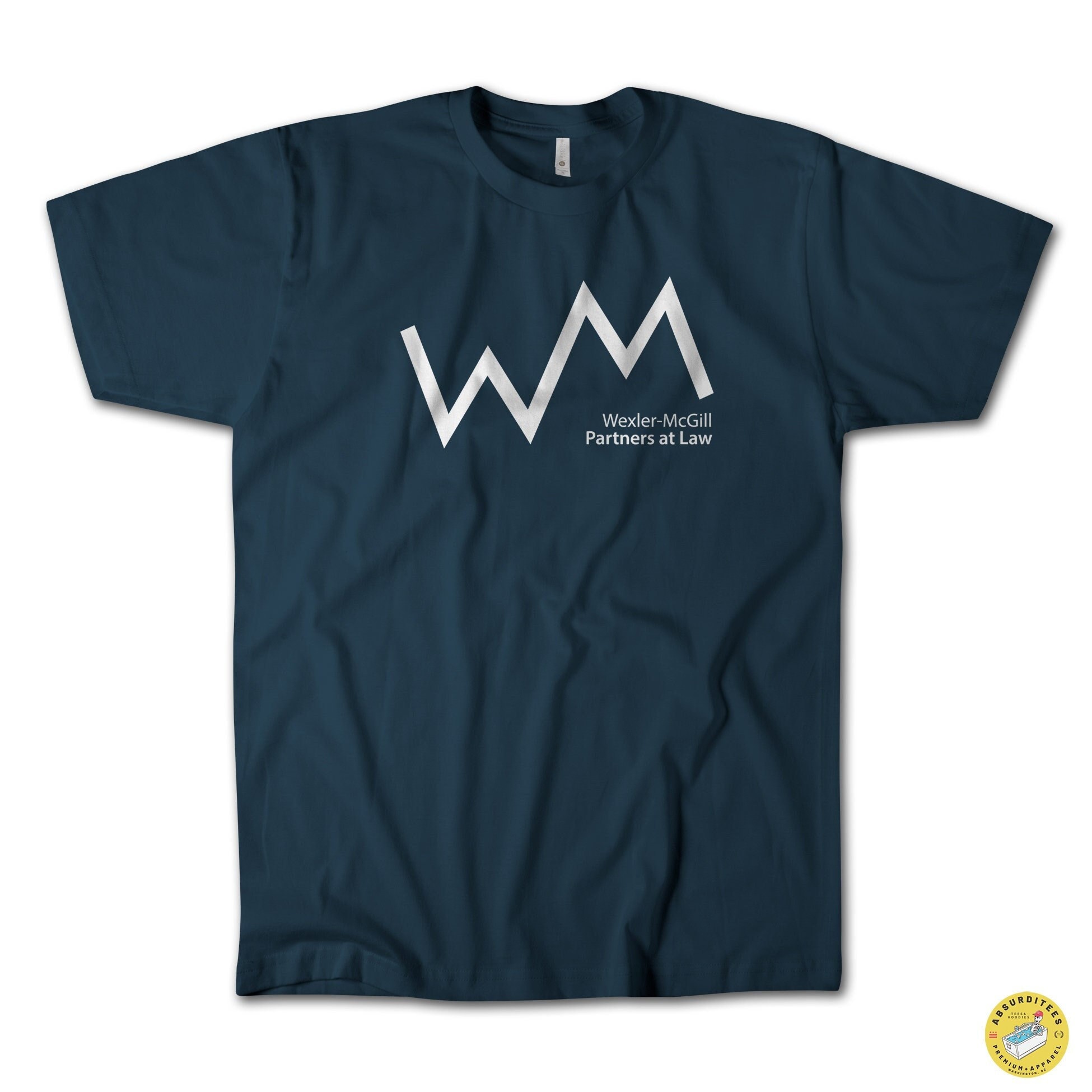 Wexler McGill T-Shirt | Kim & Jimi Partners in Crime Law Firm Tee | Better Call Saul Premium Weiter Level Shirt. Geschenk Idee für Saul Fans.