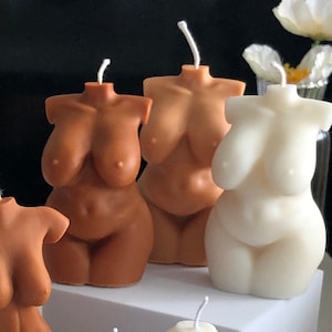 Vela corporal con curvas / Diosa con curvas / Vela corporal de talla grande / Todo el cuerpo es buen cuerpo / Vela figura de mujer / Vela hermosa / Cuerpo hermoso