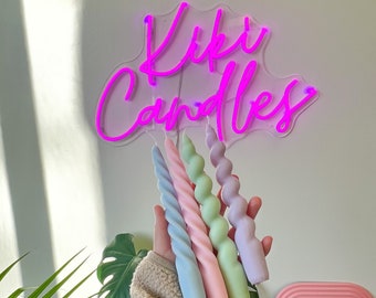 Twisted Taper Candles| Twisted Pillar Candles| Twisted Candle |Handmade Candles | Dinner Candles| Pastel Candles| Taper Candles