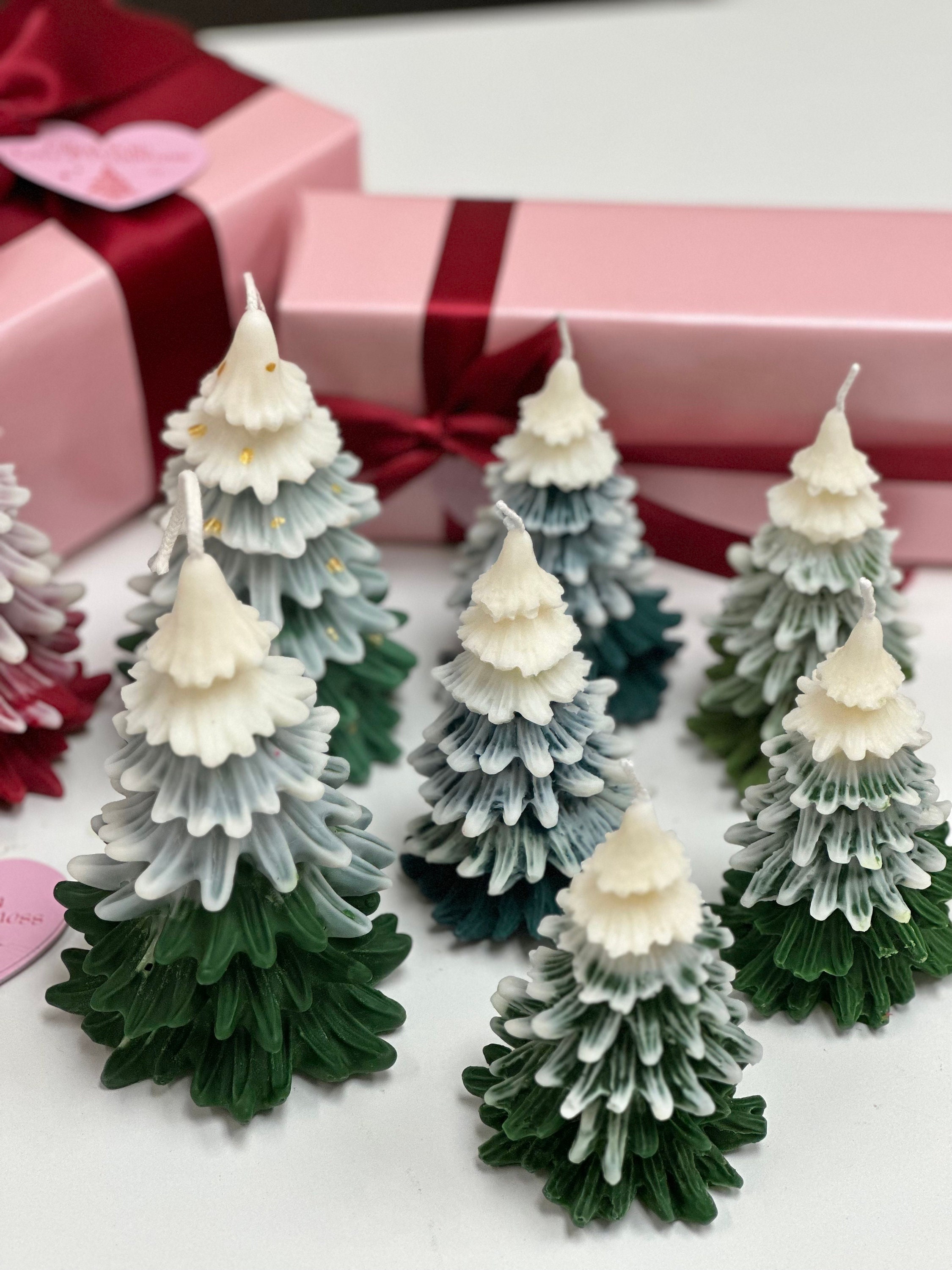 Large Size- Cute Christmas Tree Candle| Christmas Candle| Christmas Home Decor| Christmas Gift| Unique Christmas Gift| Holiday Decor|