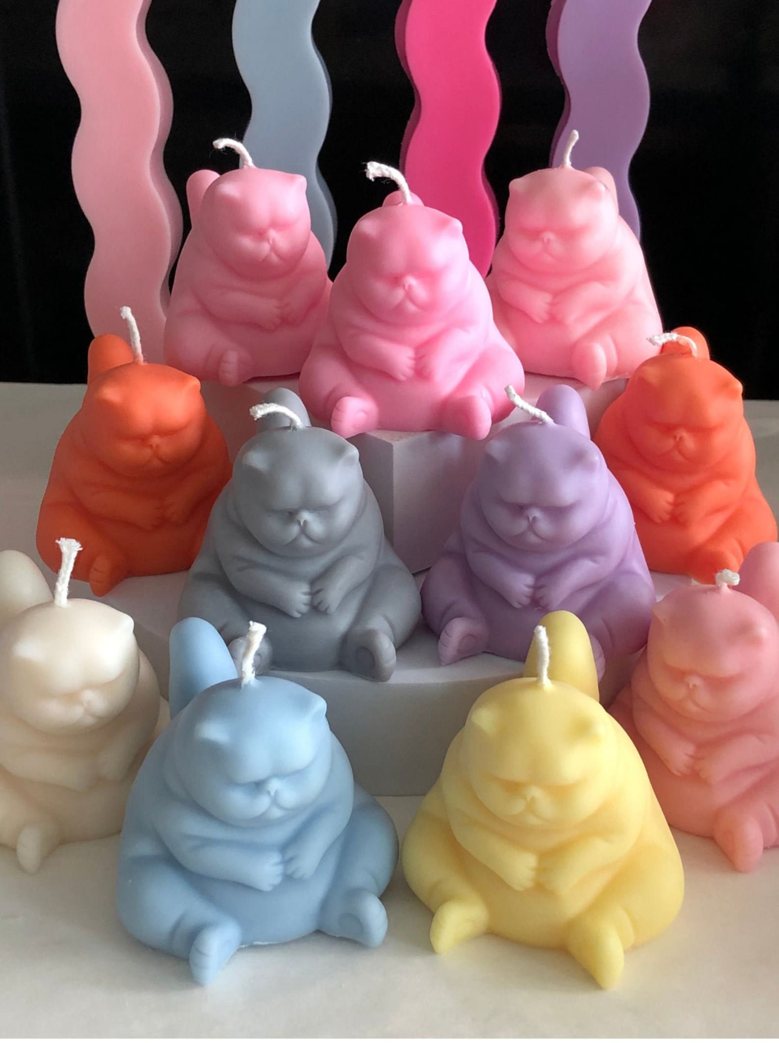 Cat Candle Grumpy Cat Candle Unique Candle Cute Candle Etsy