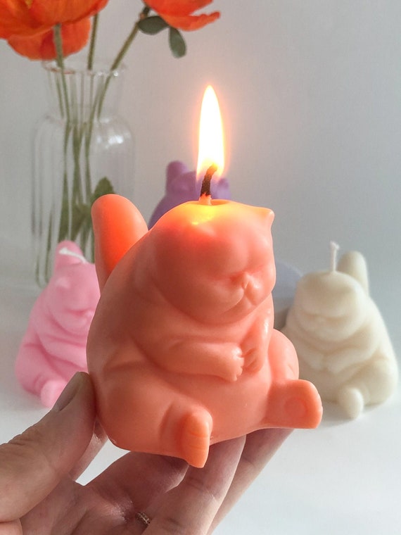 The Original Grumpy Cat| Cat Candle| Grumpy Cat Candle| Unique Candle| Cute Candle| Unique Gift| Cool Candle| Cat lover gift| Pillar Candle