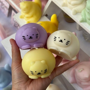 ぽっちゃり猫| ファットキャットキャンドル| ぽっちゃり子猫キャンドル| ユニークなキャンドル| かわいいキャンドル| ユニークなギフト| クールなキャンドル| 猫好きへのギフト