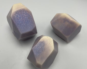 Gemstone Soap - set of 3 handmade soaps