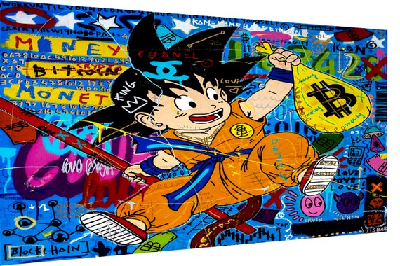 Lienzo Pop Art Dragon Ball Son Goku Art Pictures Murals - Etsy México Lienzo Pop Art Dragon Ball Son Goku Art Pictures Murals - Etsy México