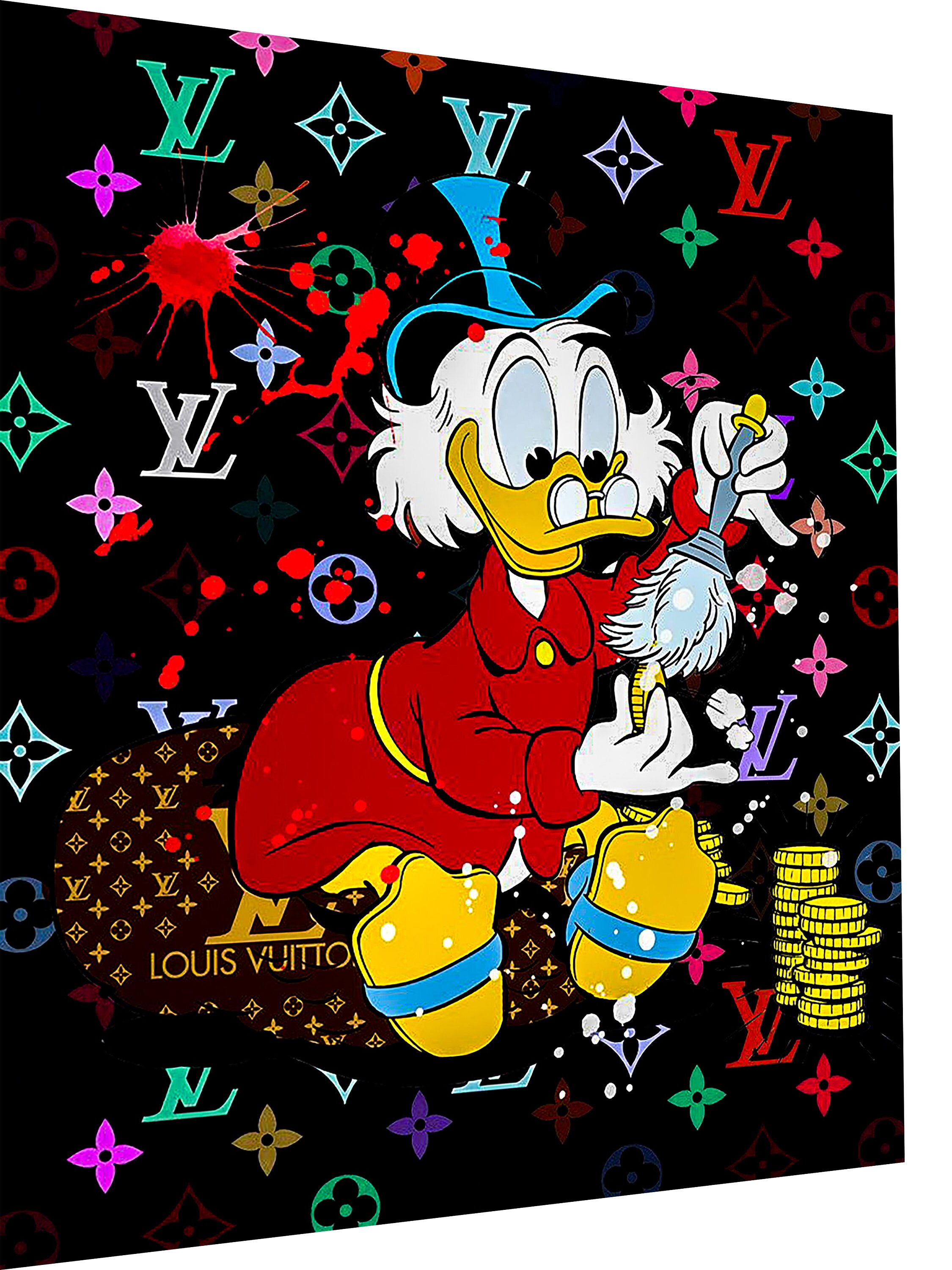 Donald Duck Bild Leinwand: A Timeless Masterpiece for Art Enthusiasts