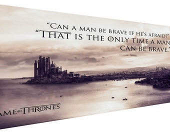 Hochwertiger Kunstdruck Leinwand Wandbilder GoT Game of Thrones Eiskönig Hochwertiger Kunstdruck Leinwand Wandbilder GoT Game of Thrones Eiskönig