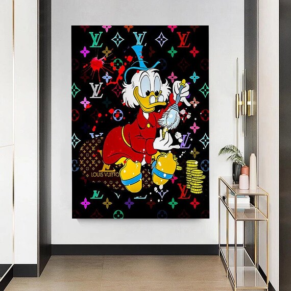 Donald Duck Bild Leinwand: A Timeless Masterpiece for Art Enthusiasts
