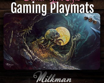 Juzam Djinn プレイマジックマット MTG プレイマット サイン入り Mark