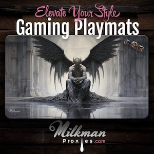 MTG Playmat: Lucifer Fallen Angel Commander Mat