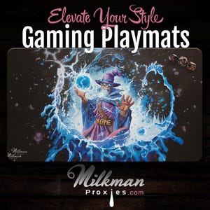 MTGプレイマット：ウィザード・オブ・ノープ - edhコマンダーマット