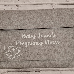 Notas de embarazo personalizadas / Regalo para recién nacidos / Notas de FIV / Futura mamá