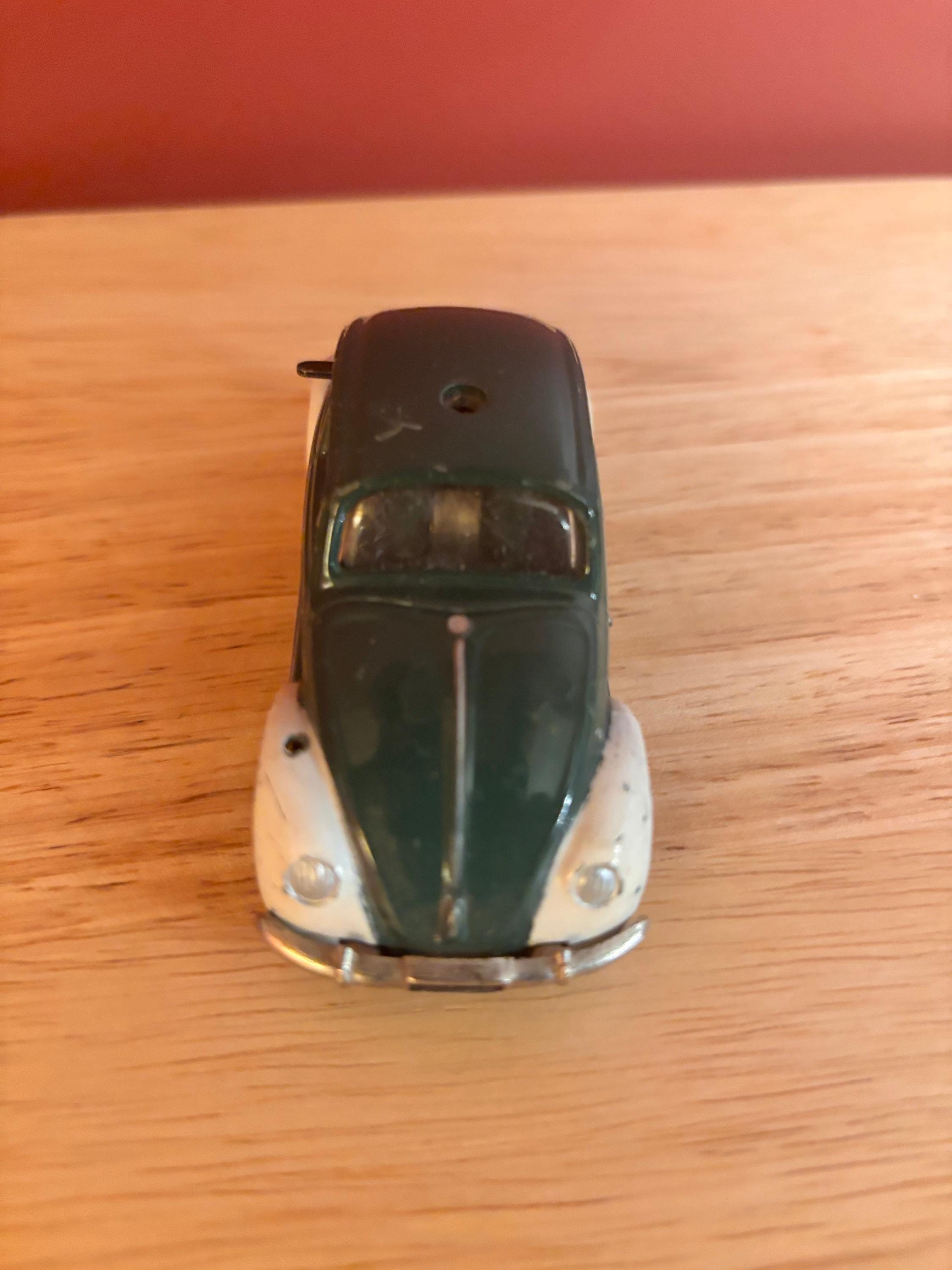 Schuco Micro Racer Polizei VW Beetle #1039 Variant on #1046 Base
