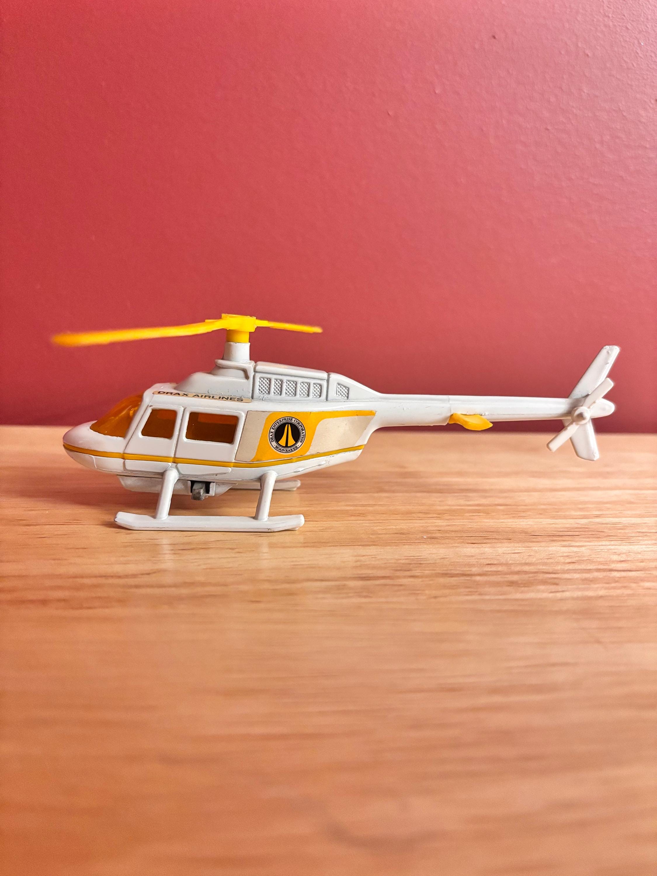 1979 CORGI JAMES BOND 007 Drax Jet Ranger Helicopter Moonraker - Etsy