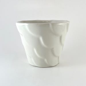 1940's Alamo Pottery Scalloped Flower Pot #828-5
