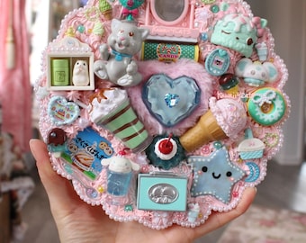 Minty Blue Sky Wall Toy Art