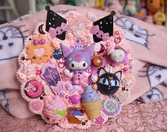Kuromi Moon Wall Toy Art
