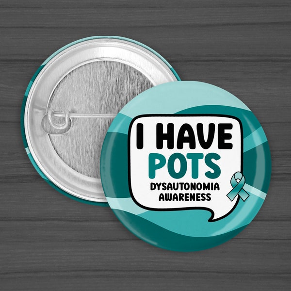 Dysautonomia Awareness Pin Etsy