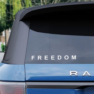 Freedom Decal, Charlie Kirk, America Patriot Stickers, USA, True Patriot