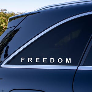 Freedom Decal, Charlie Kirk, America Patriot Stickers, USA, True Patriot