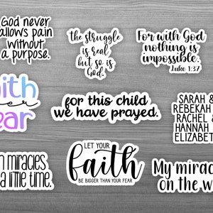 IVF Sticker 9 Pack | Infertiilty Gifts | Fertility Planner | IVF Gift | Infertility | IVF Got This Stickers | Free Shipping