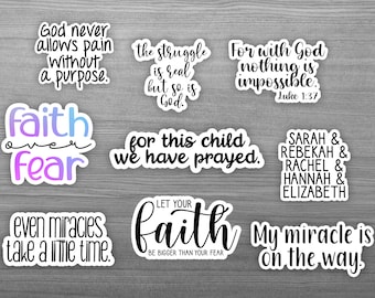 IVF Sticker 9 Pack | Infertiilty Gifts | Fertility Planner | IVF Gift | Infertility | IVF Got This Stickers | Free Shipping