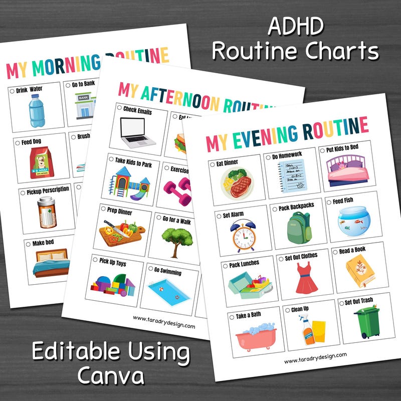 Adult Adhd Routine - Etsy