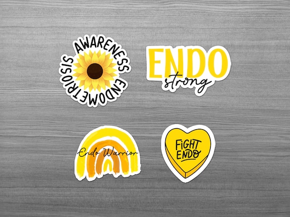 Strong Is Beautiful Yellow Sunflower Endometriosis T-Shirt Strong Is Beautiful Yellow Sunflower Endometriosis T-Shirt