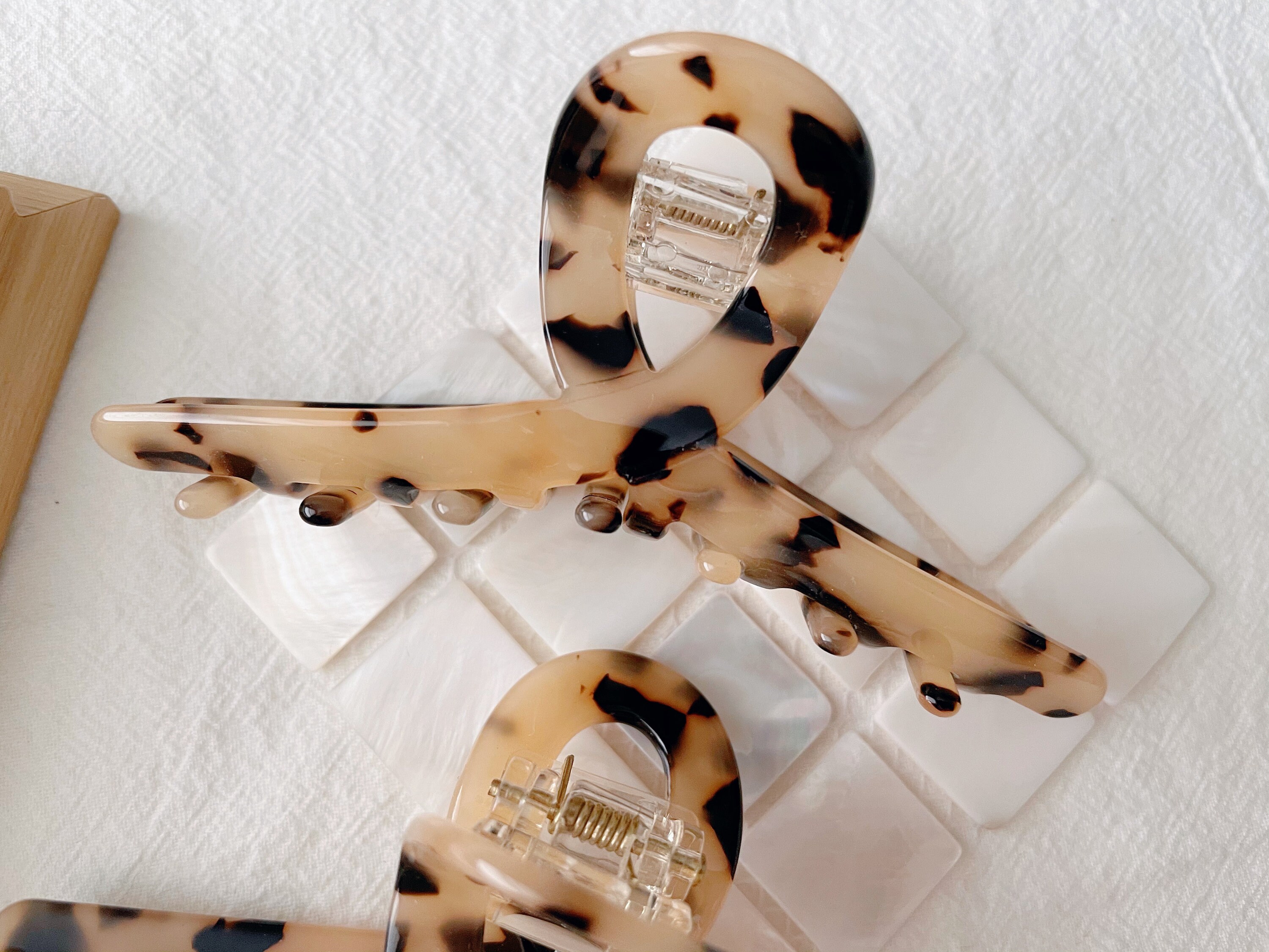 Fur Hair Claw Fur Clip Soft Faux Fur Hair Clips Big Fur Etsy