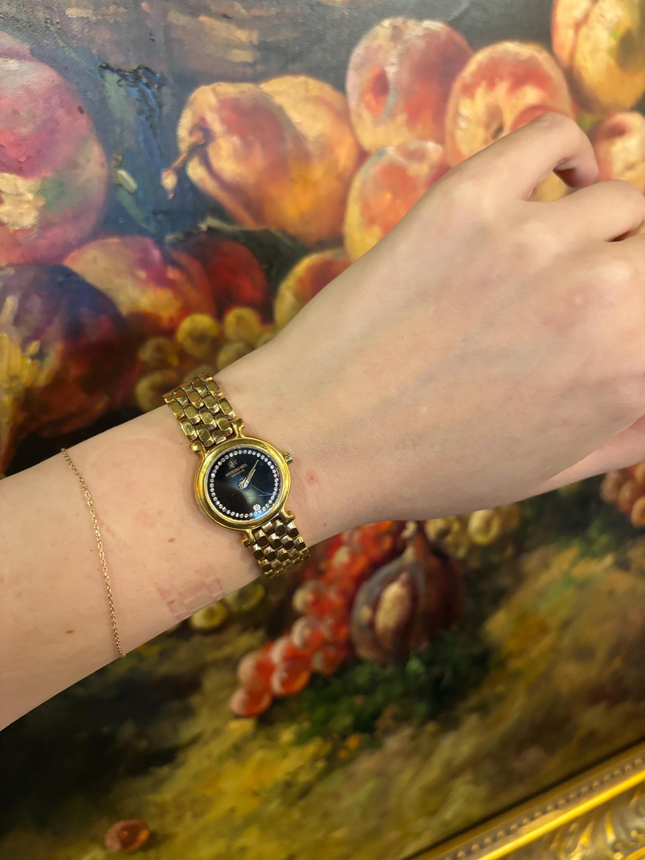 Raymond weil 18k gold watch - Etsy 日本