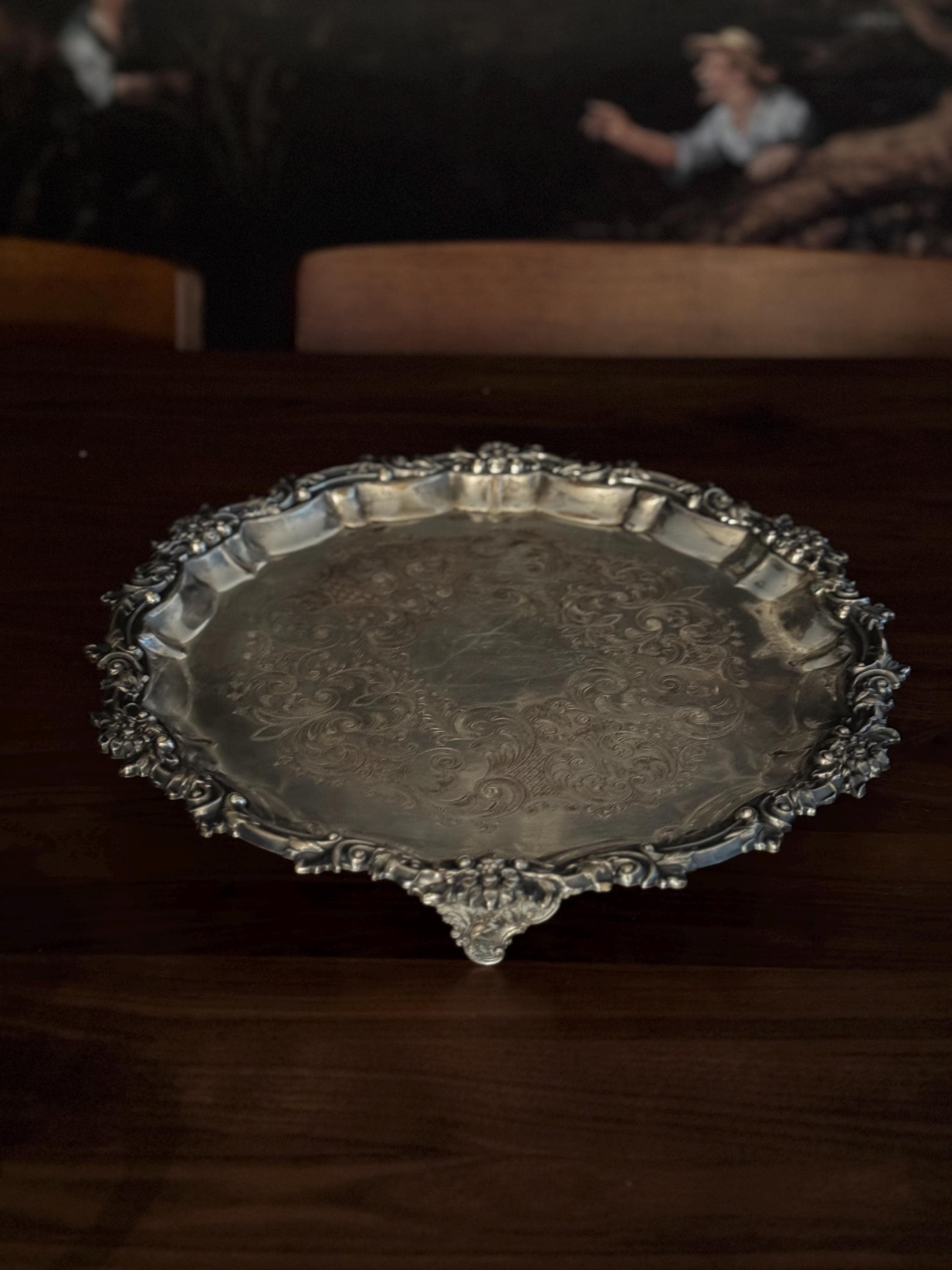 P420 Hecworth Reproduction Old Sheffield シルバーカラープレート