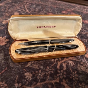 Vintage Sheaffer White Dot Fountain Pen - Etsy