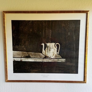 Original Vintage Andrew Wyeth “JACKLIGHT” - 1982 Hand Signed