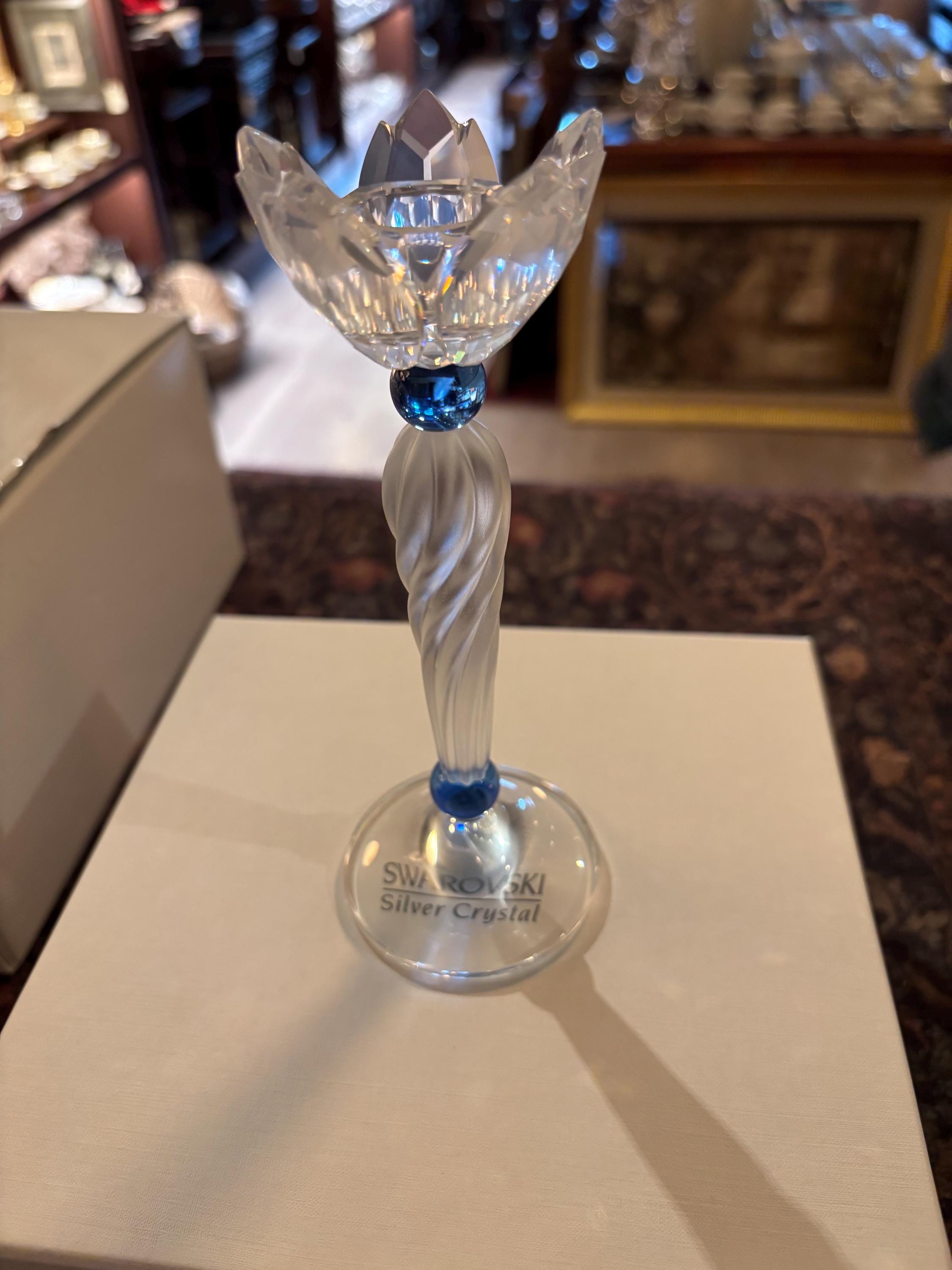 Swarovski Crystal Candle Holders - Etsy