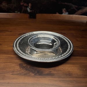 Reed & Barton #1203 Silverplate Nut dish and Decorative Bowl