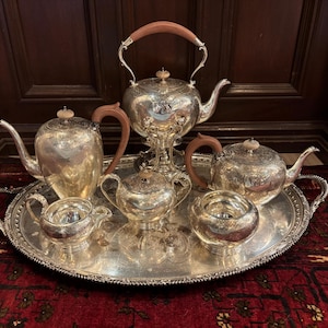 Barker Ellis Tea Set - Etsy