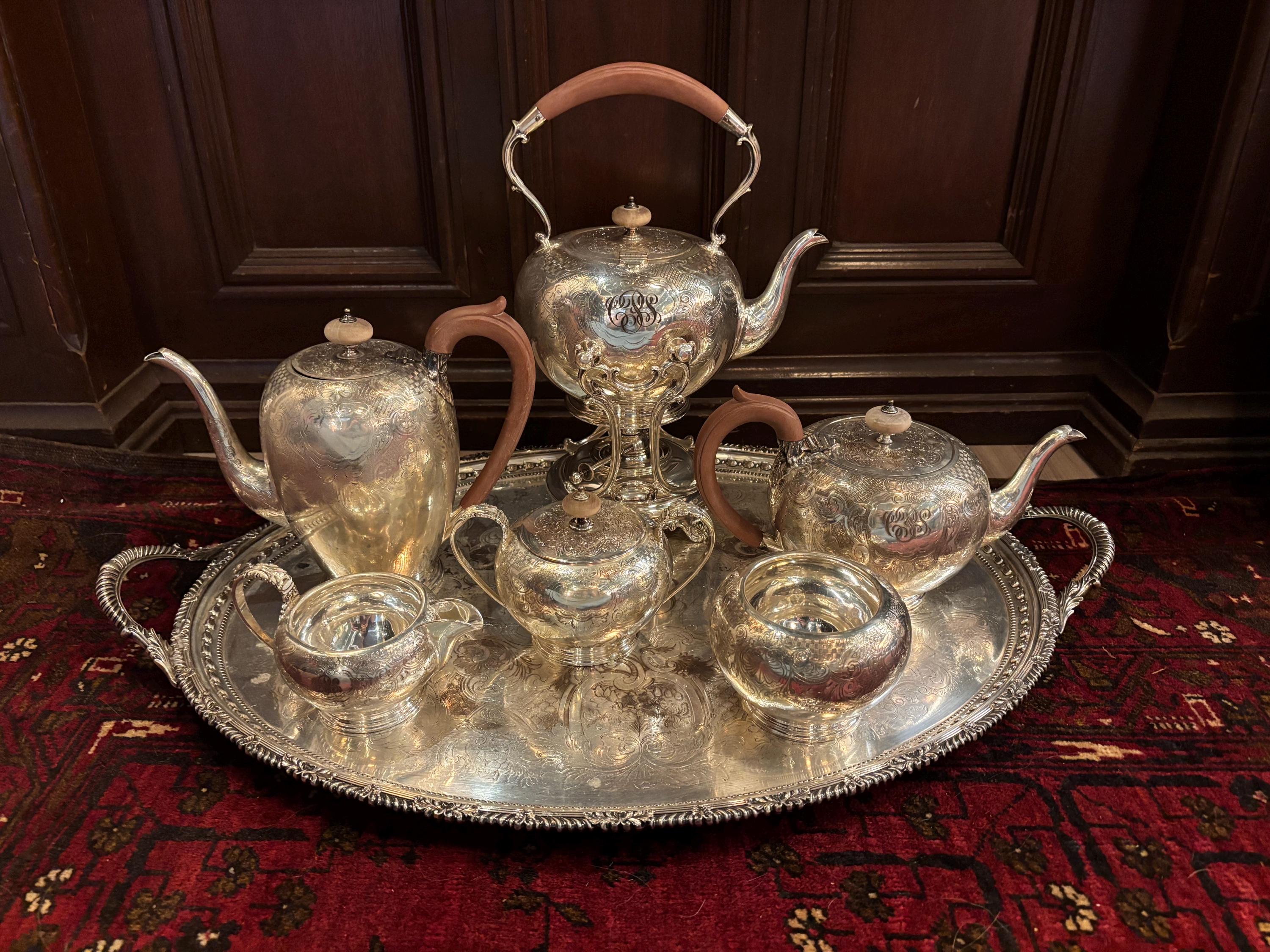 Barker Ellis Tea Set - Etsy