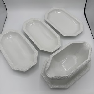 Rosenthal Maria White Porcelain 4-Piece Set – Classic Elegance Since 1916 [SS]