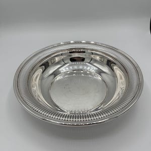Vintage Gorham Silver-Plated Bowl – Elegant Decorative Serving Dish [SS-CBA]