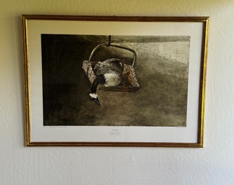 Original Vintage Andrew Wyeth “JACKLIGHT” - 1982 Hand Signed