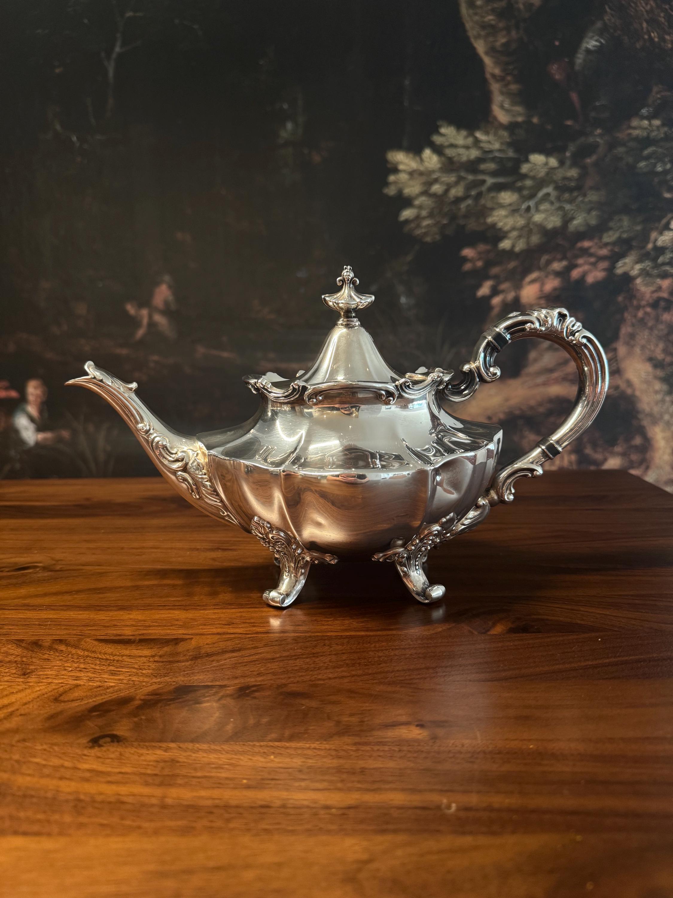 REED & BARTON ティーポット Reed and Barton Silver Plated Teapot - Etsy