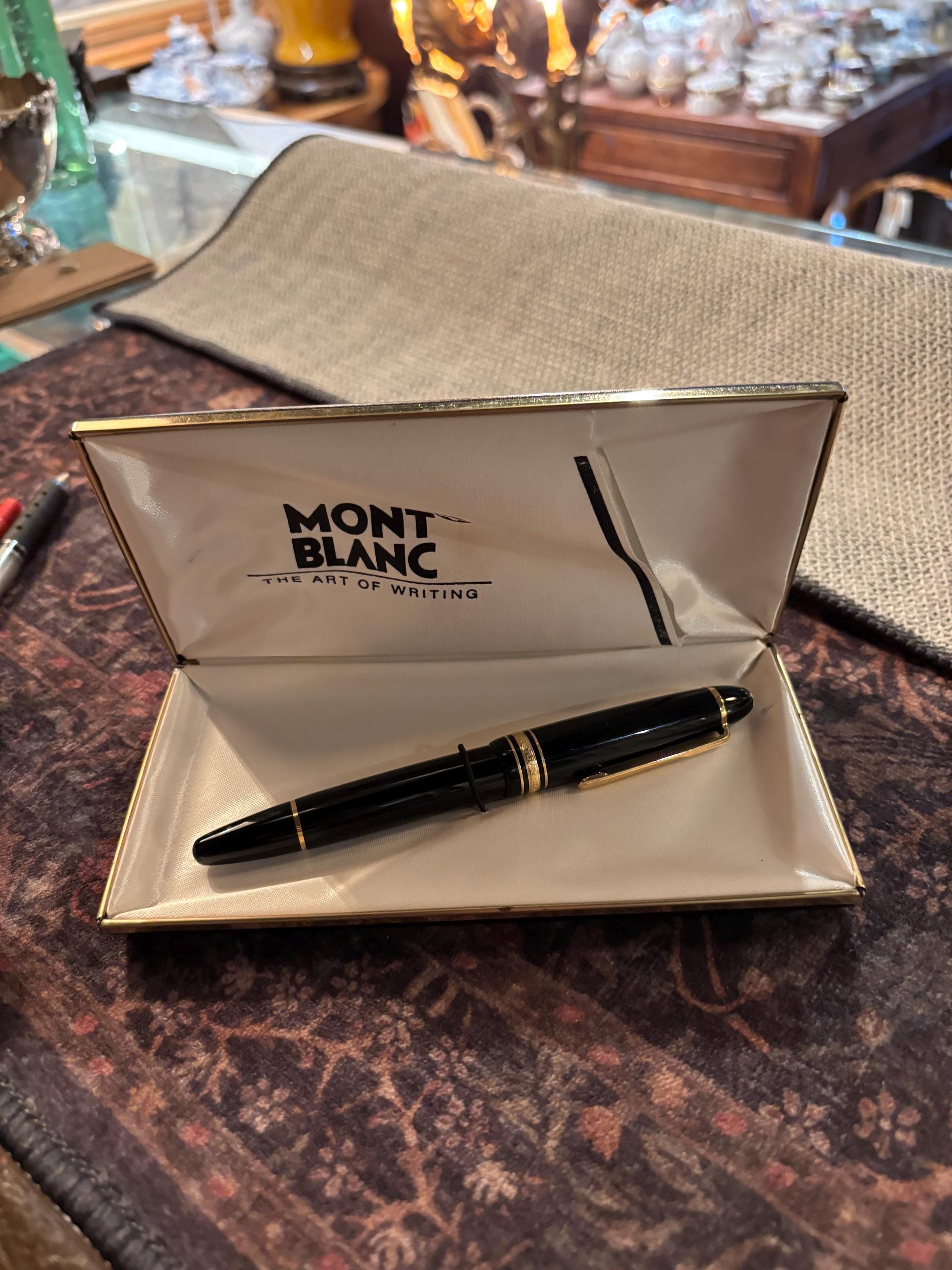 Vintage Montblanc Pen Case - Etsy